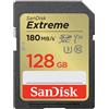 SanDisk Scheda di memoria SDXC Extreme V30 UHS-I U3, Classe 10 128 GB 180MB/s "
