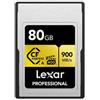Lexar CFExpress Professional Tipo A Oro - 900MB/s 80 GB"