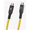 COBRAUNION Cavo di collegamento da USB-C a USB-C 5m giallo"