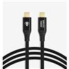 COBRAUNION Cavo di collegamento da USB-C a USB-C Dritto - Dritto nero"