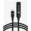 COBRAUNION Prolunga USB-C - 10 m 5G nero"