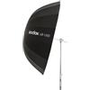 Godox UB-130S - Ombrello parabolico da studio riflettente argento 130 cm"