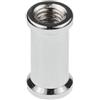 Kaiser Adattatore per filettatura. Ghiera intercambiabile da 16 mm (5/8 di pollice) con filettatura interna da 1/4 di pollice e filettatura interna da 3/8 di "