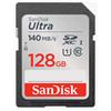 SanDisk Scheda SDXC Scheda di memoria Ultra UHS-I U1 Class10 128 GB 140MB/s"