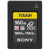 Sony Scheda CFexpress resistente di tipo A G 1800 MB/S / W 1700 MB/S 960 GB"
