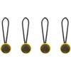 Peak Design Anelli di ancoraggio Micro Anchor 4 pezzi - ad es. per guinzaglio, bracciale, scivolo, scivolo lite o frizione Alghe"