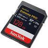 SanDisk Extreme Pro SDXC V90 300 MB/s UHS-II (lettura/scrittura) 128 GB"