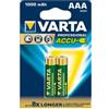 Varta Batteria AAA NiMH Micro 1000mAh confezione da 2 pezzi "