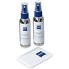 Zeiss Spray detergente (2×60 ml), panno in microfibra (18×18 cm), 2 soluzioni per la pulizia delle lenti "