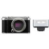Fujifilm X-M5 + Godox iT20 argento"