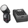 Godox Speedlite V100 + batteria supplementare Sony"