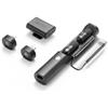 Boya Microfono magico senza fili 2 TX + 3 RX Tipo-C, Lightning 3,5 mm, custodia di ricaric"