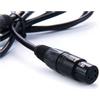 Rolux cavo di collegamento XLR femmina a 4 pin con maschio a 4 pin RL-C7 "
