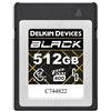 Delkin Scheda CFexpress™ di tipo B 4.0 VPG400 nera 512 GB"