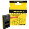 Patona Caricatore USB a doppio LCD GoPro Hero 13 "