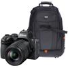 Nikon Z50 II + DX 18-140 VR + zaino fotografico Rollei Fotoliner M "