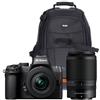 Nikon Z50 II + DX 16-50 VR + 50-250 VR + zaino fotografico Rollei Fotoliner M "