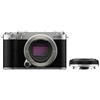 Fujifilm X-M5 + Viltrox AF 28mm f/4.5 argento"