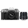 Fujifilm X-T50 + 15-45 mm + XF 23 mm f/2,0 R WR argento"