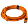 Tether Tools TetherPro Cavo dati USB per USB 2.0 tipo A a USB 2.0 mini-B (5 pin) - lunghezza 4,6 metri arancione"