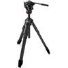 Manfrotto Un ibrido Carbonio Treppiede + testa fluida 500X"