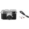 Fujifilm Mezzo X (X-HF1) + cinturino da polso Peak Design Cuff argento"