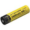 Nitecore Batteria agli ioni di litio tipo 18650 - 2600 mAh NL1826"