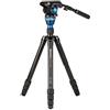 Benro Kit treppiede video Aero6 con panhead video S6Pro e colonna centrale di livellamento Alluminio"