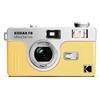 Kodak fotocamera 35mm F8 analogica 35mm giallo chiaro"
