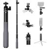 Telesin Bastone per selfie 65 cm impermeabile con testa a sfera "