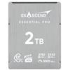 Exascend Essential Pro CFexpress Type-B 4.0, 3750 MB/s, scheda di memoria 2 TB"