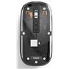 Hama Mouse multidispositivo WM-600, senza fili, radio/BT, piatto, 6 pulsanti, trasparente "