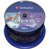 Verbatim DVD+R DL 8x inchiostro 50-SP "