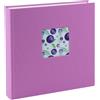 goldbuch Album fotografico Bella Vista 25x25 60 pagine bianche lavanda"