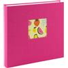 goldbuch Album fotografico Bella Vista 25x25 60 pagine bianche fucsia elettrico"