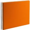 goldbuch Album a spirale Bella Vista senza finestra 35x30 40 pagine bianche sole arancione"