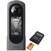 Ricoh THETA X (2023) + scheda di memoria SanDisk Extreme microSDXC 64 GB "