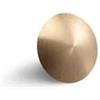 Squarehood Pulsante di rilascio Soft Mini liscio Ottone"