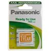 Panasonic Batteria Micro ricaricabile pronto all'uso "