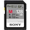 Sony SDXC, Classe 10, UHS-II, U3, 277 MB/s 128 GB"