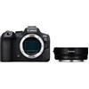 Canon EOS R6 Mark II + adattatore per obiettivo (senza anello di controllo) "