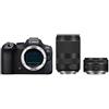 Canon EOS R6 Mark II + RF 24-240 mm f/4,0-6,3 IS USM + RF 50 mm f/1,8 STM "