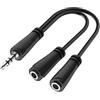 Hama Sdoppiatore audio da 3,5 mm a 2x 3,5 mm "