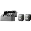 DJI Mic 3 - 4 trasmettitori + 1 ricevitore + base di ricarica "