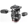 Manfrotto 804 Testa panoramica a 3 vie Mark II con piastra luminosa 200PL "