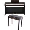 Yamaha YDP-145R Arius Pianoforte 88 Tasti Pesati + B-1R Panchetta, Palissandro