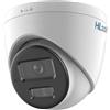 HIKVISION HiLook IPC-T249HAA-LUF/SL. Telecamera Turret ColorVu 3.0 IP Human/vehicle audio bidirezionale e strobo 4Mpx lente 2,8 mm Ir/Led 30m