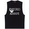 EMPORIO ARMANI Canotta Uomo Bold Logo Girocollo Bianco XL