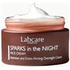 Labcare - Sparks In The Night - Crema Viso Notte Antiage con Portulaca e Bakuchiol - Trattamento Antirughe e Rimpolpante Senza Profumo per Pelle Matura - 50ml