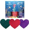 BLUESKY Airkiss Kids Set di smalti per bambini (3 x 5 ml) - Smalto peel off solubile in acqua per bambini + adesivi, facile da lavare e sicuro